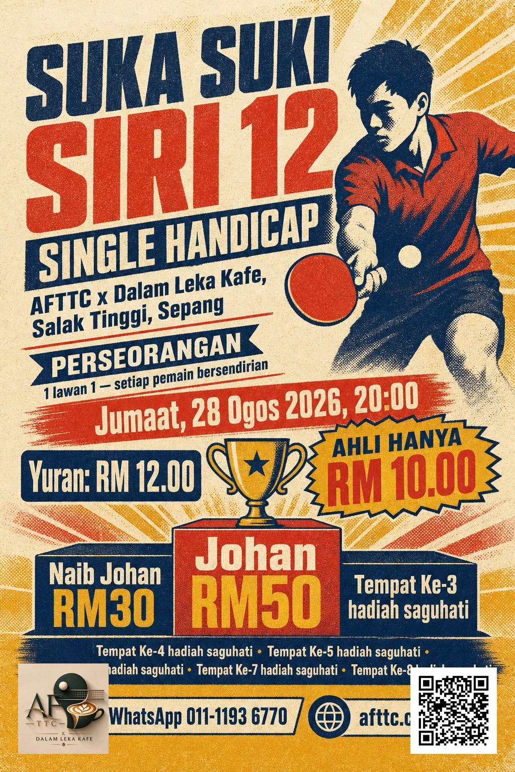 SUKA SUKI SIRI  12 SINGLE HANDICAP